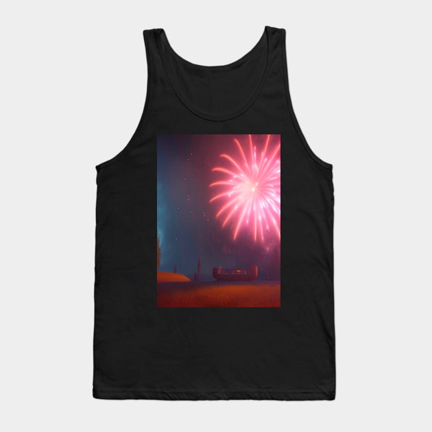 The New Year Eve. Tank Top by SALOX